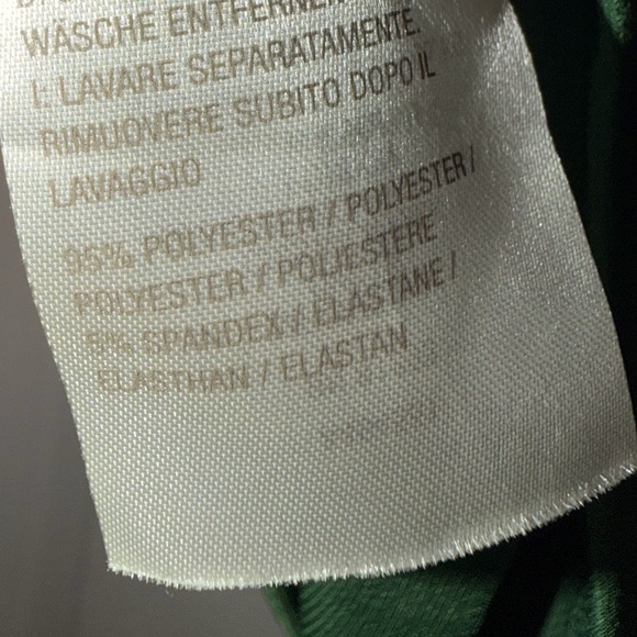 Susan Graver Emerald Green Women’s V-Neck Blouse - Picture 5 of 5